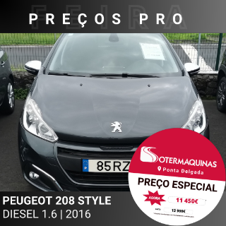 Imagem de Peugeot 208 STYLE 1.6 BLUE HDI 75 CV